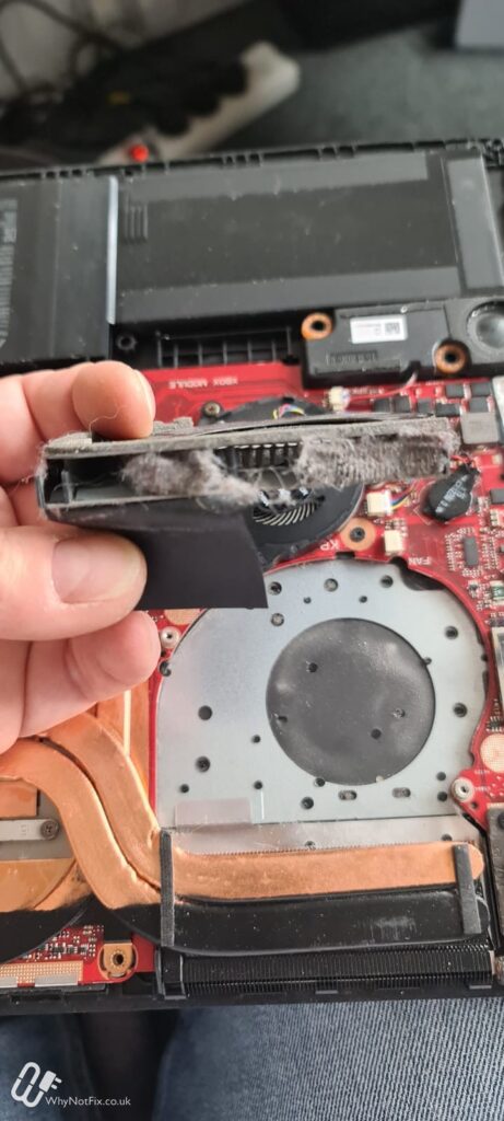 ASUS Gaming Laptop - Thoroughly Cleaned and Repasted Main CPU - Folkestone, Kent