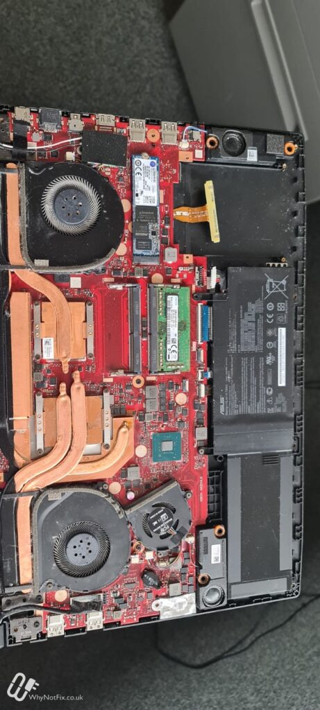 ASUS Gaming Laptop - Thoroughly Cleaned and Repasted Main CPU - Folkestone, Kent