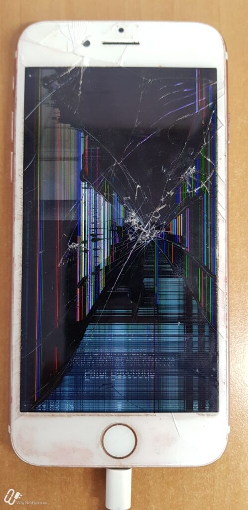 iPhone - Cracked Screen Replacement. Apple and android cracked phone screen, charging port and battery repairs in Ashford, Folkestone and Hythe by why not fix ltd