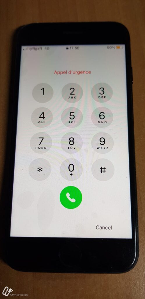 iPhone - Cracked Screen Replacement. Apple and android cracked phone screen and battery repairs in Ashford, Folkestone and Hythe by why not fix ltd