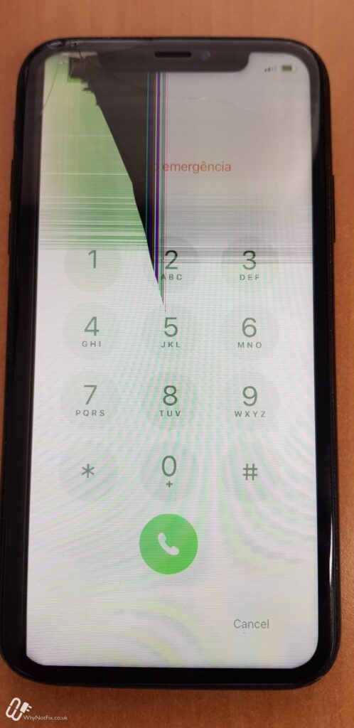 iPhone - Cracked Screen Replacement. Apple and android cracked phone screen and battery repairs in Ashford, Folkestone and Hythe by why not fix ltd