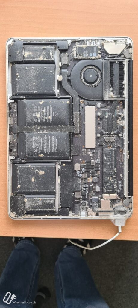 Macbook - Swollen Battery Replacement - Folkestone, Kent