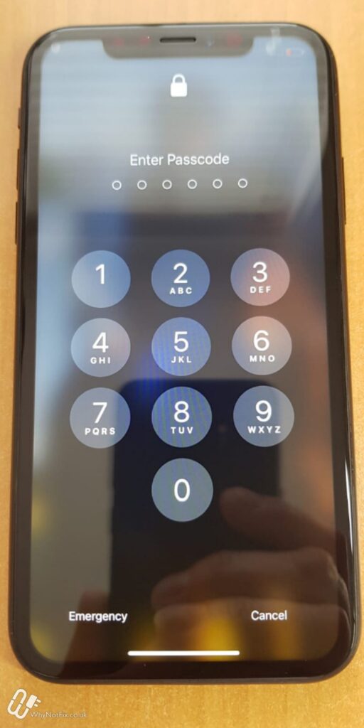 iPhone - Cracked Screen Replacement. Phone and laptop screen and battery repairs in Ashford, Folkestone and Hythe by why not fix ltd