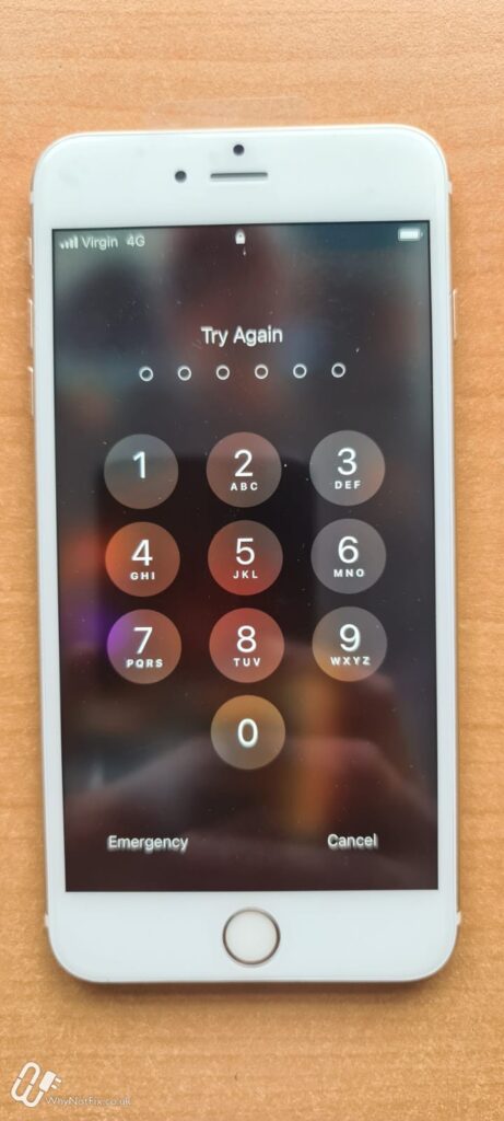 iPhone 6s Plus - Damaged LCD and Touch Screen Replacement - Folkestone, Kent. Phone and laptop screen and battery repairs in Ashford, Folkestone and Hythe by why not fix ltd