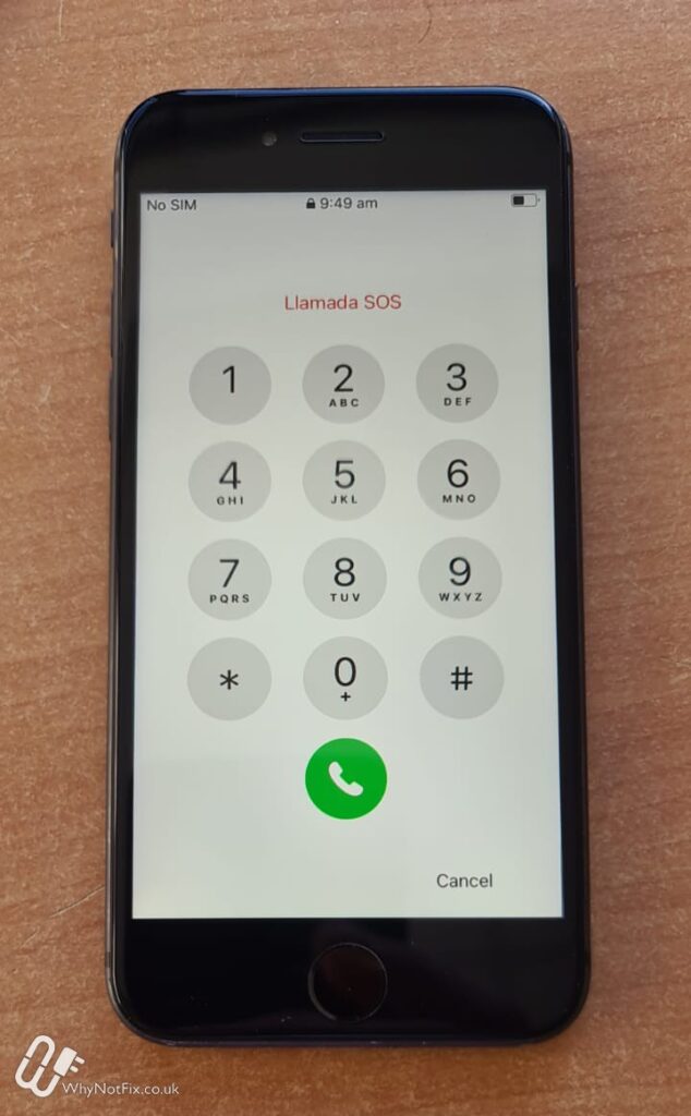 iPhone 7 - Damaged LCD & Touch Screen Replacement - Hythe, Kent. Phone and laptop screen and battery repairs in Ashford, Folkestone and Hythe by why not fix ltd