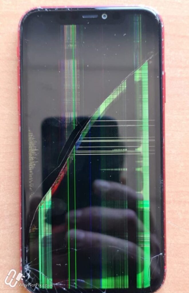 iPhone 11 - Damaged LCD Screen Replaced - Folkestone. iPhone screen and battery repairs in Ashford, Folkestone and Hythe by why not fix ltd