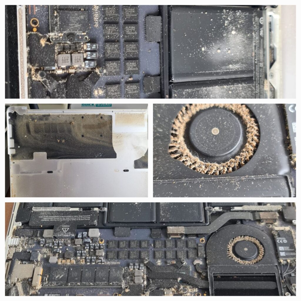 Macbook, Hot and Loud, fixed by Why Not Fix in Folkestone, Kent
