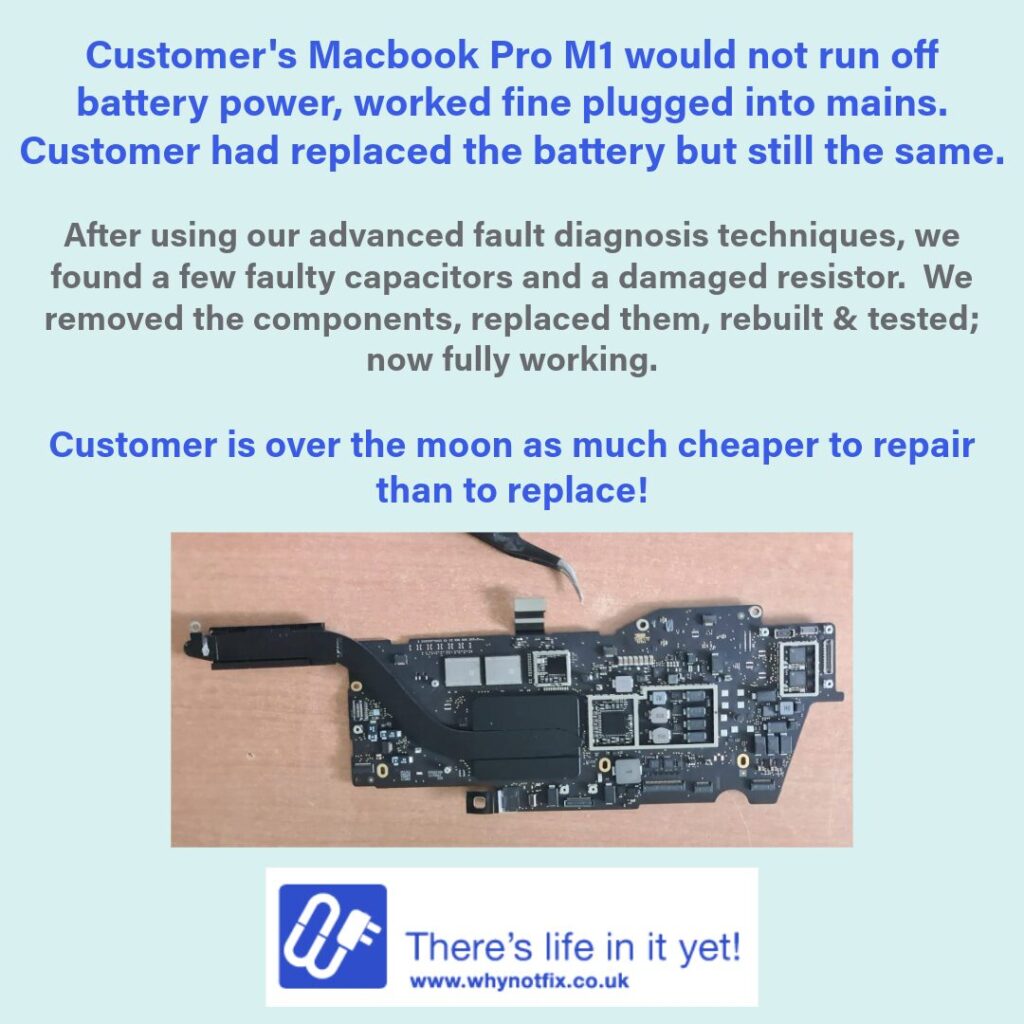 Macbook Pro M1 repair in kent