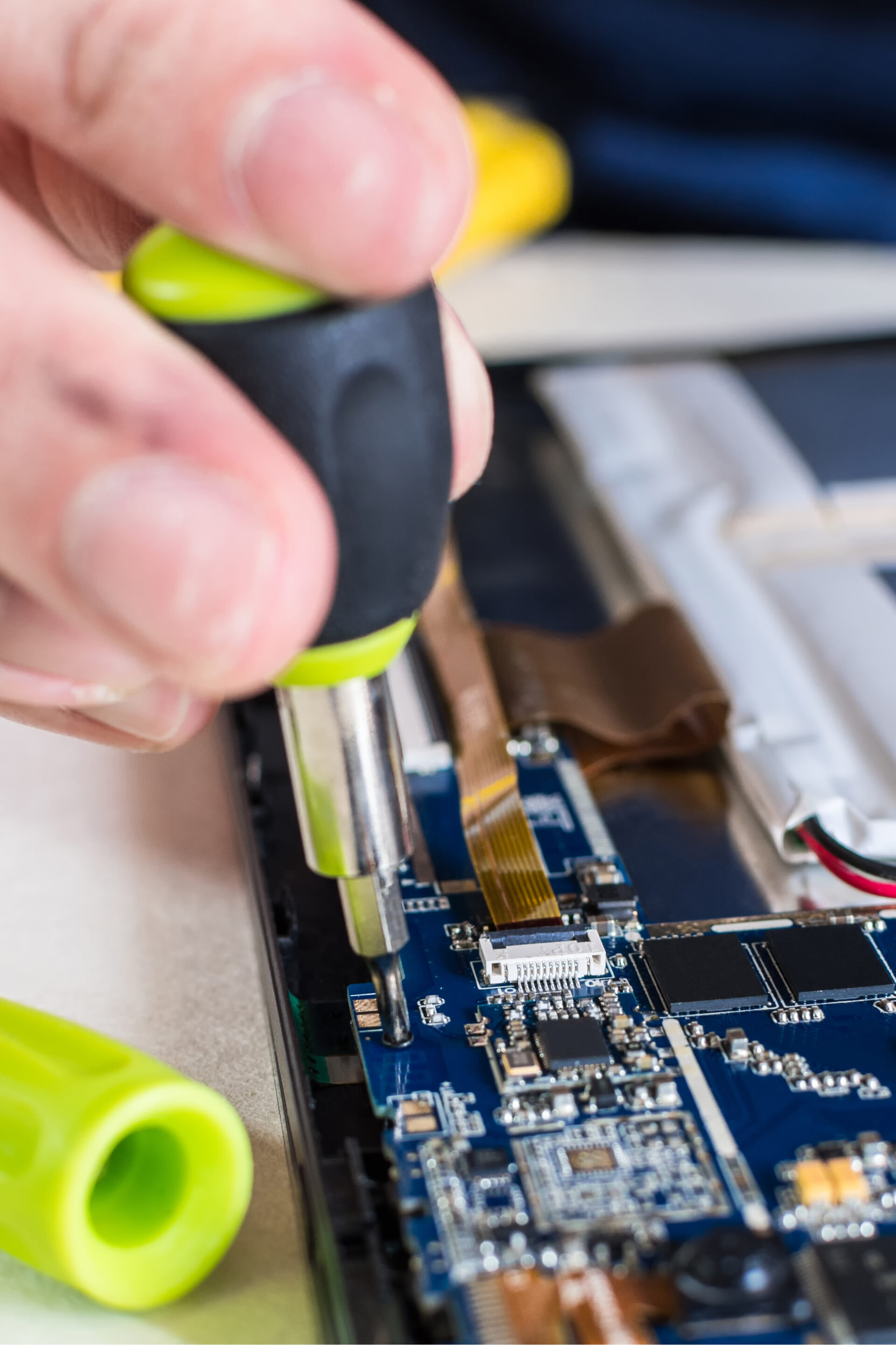 Repairing the motherboard of a Laptop | Laptop repair in Dover completed by specialists at Why Not Fix