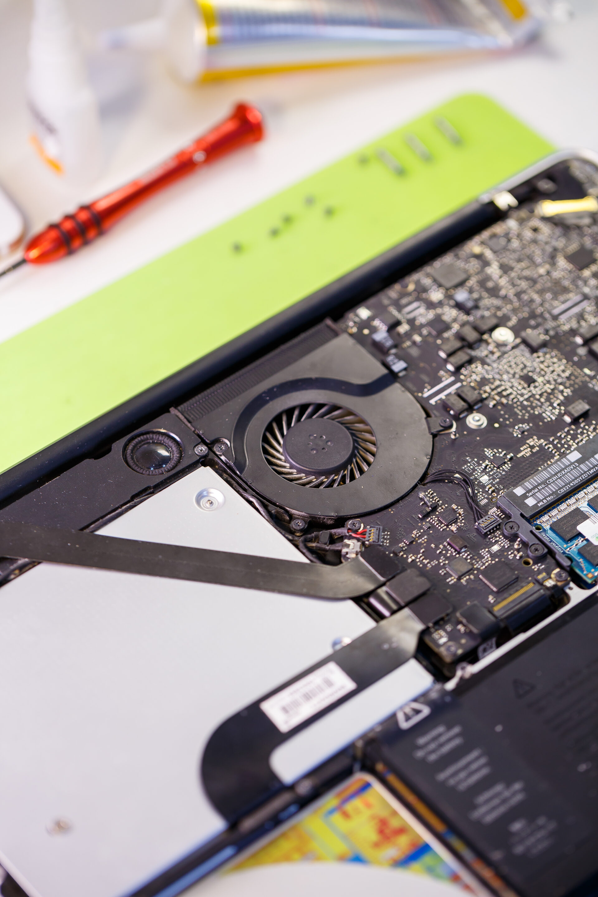 Laptop Repair coming along nicely. Laptop repair in Dover completed by specialists at Why Not Fix